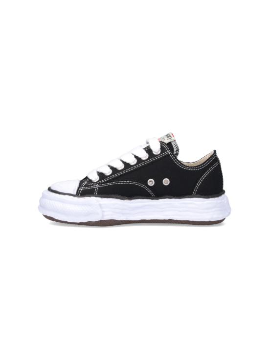 26FW 메종 미하라 야스히로 피터슨23 OG 솔 캔버스 로우탑 A11FW702 BLACK - MAISON MIHARA YASUHIRO