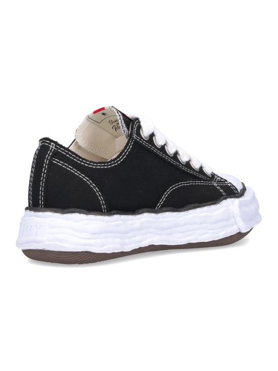 26FW 메종 미하라 야스히로 피터슨23 OG 솔 캔버스 로우탑 A11FW702 BLACK - MAISON MIHARA YASUHIRO