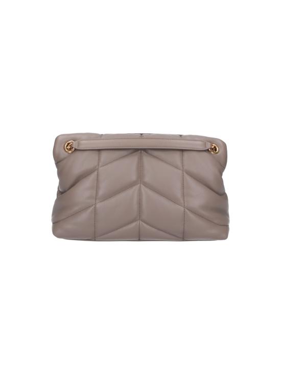  생로랑 루루 푸퍼 스몰 체인 백 577476 1EL07 1799 TAUPE - SAINT LAURENT