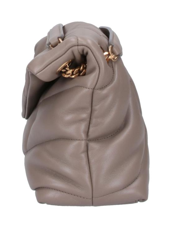  생로랑 루루 푸퍼 스몰 체인 백 577476 1EL07 1799 TAUPE - SAINT LAURENT