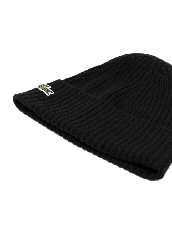 26FW 라코스테 모자 RB0001 031 BLACK - LACOSTE