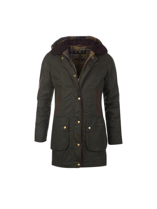 26FW 바버 자켓 지아카 바우어 왁스 코톤 세라토 올리바 - BARBOUR