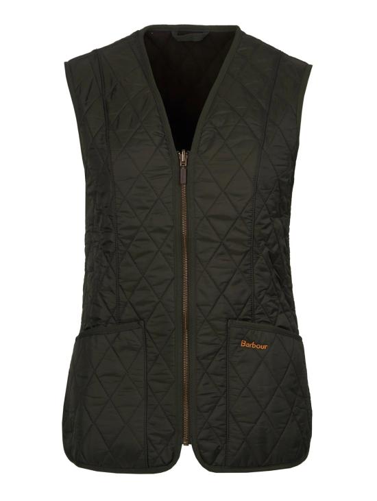 26FW 바버 베스트 질레 트라푼타토 플리스 베티 올리바 - BARBOUR