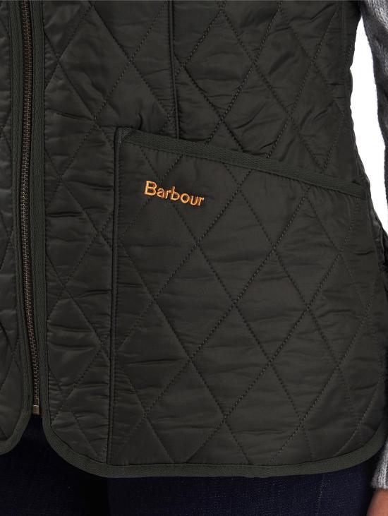 26FW 바버 베스트 질레 트라푼타토 플리스 베티 올리바 - BARBOUR