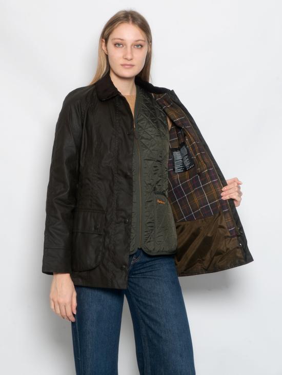 26FW 바버 자켓 Cotone Cerato Oliva의 Giacca Beadnell - BARBOUR
