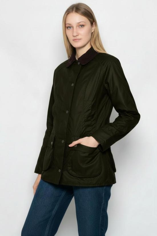 26FW 바버 자켓 Cotone Cerato Oliva의 Giacca Beadnell