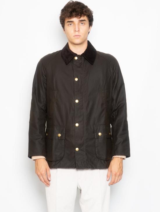 26FW 바버 자켓 Cotone Cerato Oliva의 Giacca Ashby