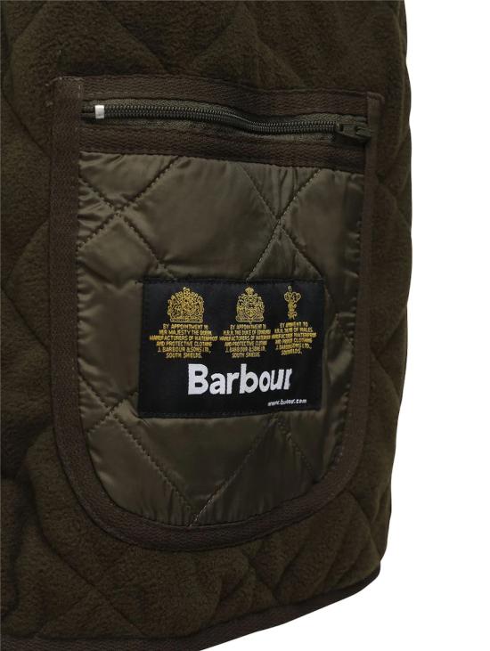 26FW 바버 베스트 질레 트라푼타토 Polarquilt Verde - BARBOUR