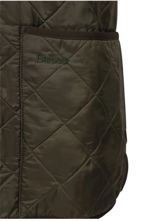 26FW 바버 베스트 질레 트라푼타토 Polarquilt Verde - BARBOUR