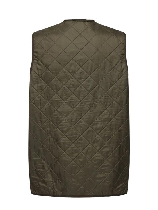26FW 바버 베스트 질레 트라푼타토 Polarquilt Verde - BARBOUR