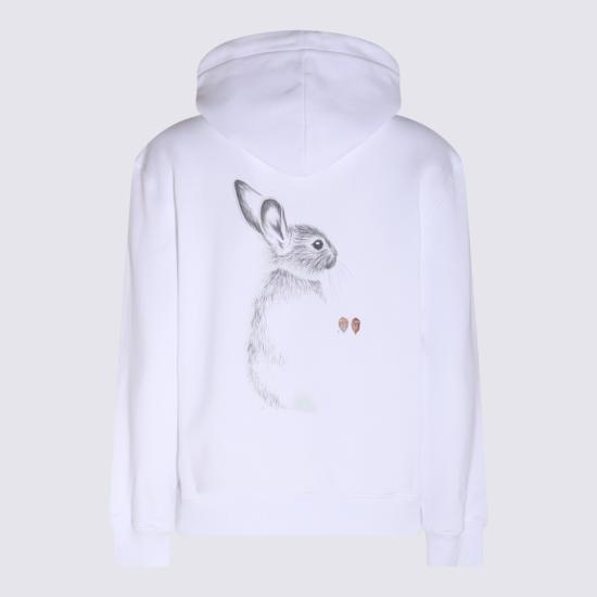  랑방 탑 RWHOY003J30101 White - LANVIN