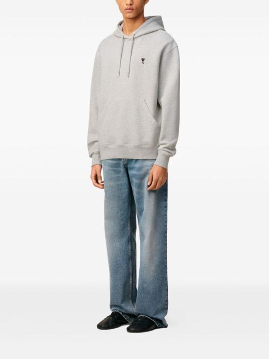26FW 아미 ADC 코튼 후디 HSW764 730 0951 Grey - AMI