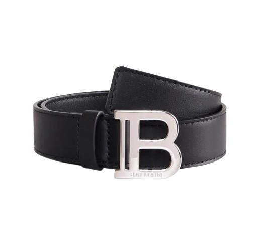 26FW [키즈] 발망 벨트 BX0P21 Z1371 930AG Nero - BALMAIN