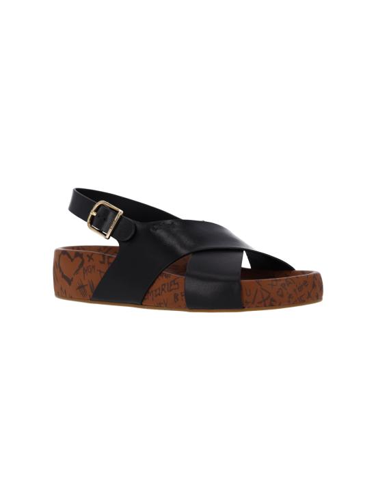 26FW 끌로에 샌들 26A21HYR 001 BLACK - CHLOE