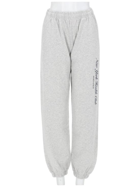 25FW 스포티앤리치 트레이닝/조거 팬츠 PA03666043GY03 HEATHERGRAY Grey
