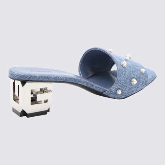  지방시 뮬/슬리퍼 BE3082E1TK420 Blue - GIVENCHY