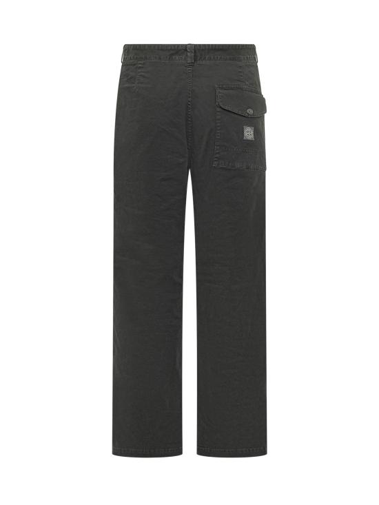 26SS 스톤 아일랜드 스트레이트 팬츠 L1S15 3100003 S0004 V0129 BLACK DOM - STONE ISLAND