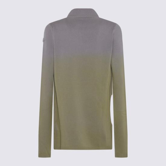  릭오웬스 몽클레어 니트웨어 MU02C9G01M3746D82 Green - RICK OWENS MONCLER