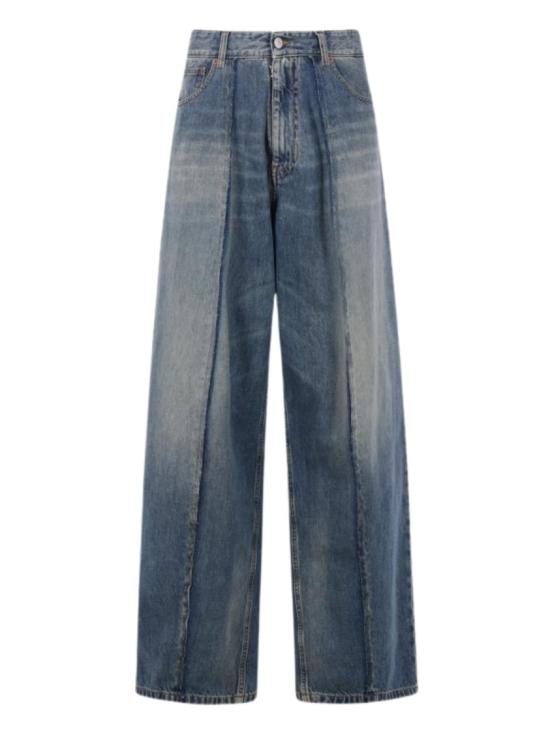 26SS MM6 메종마르지엘라 와이드레그 진 SH0LA0011M30055961 Blue