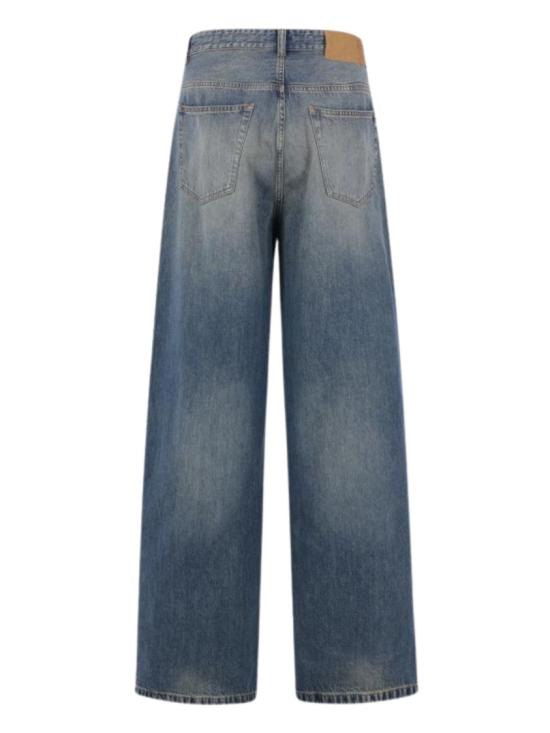 26SS MM6 메종마르지엘라 와이드레그 진 SH0LA0011M30055961 Blue - MM6 MAISON MARGIELA