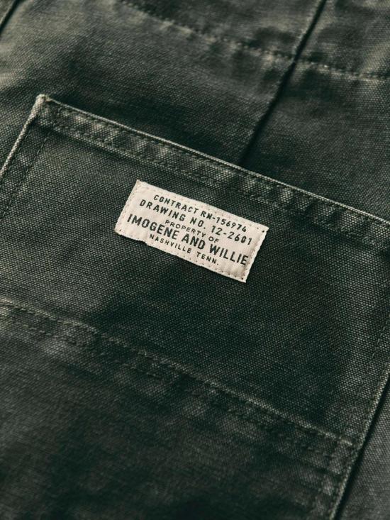  Imogene + Willie 스트레이트 팬츠 이모진 + 윌리 헨시 캔버스 작업복 - OTHER BRANDS
