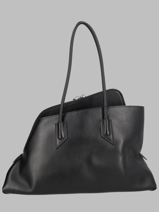 26FW 디 아티코 라 파세지아타 미디엄 탑 핸들 백 250WAH00054 LBT019AA100 BLACK - THE ATTICO