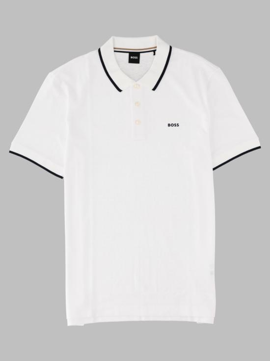 26FW 보스 폴로 티셔츠 50494697 10241531101 WHITE