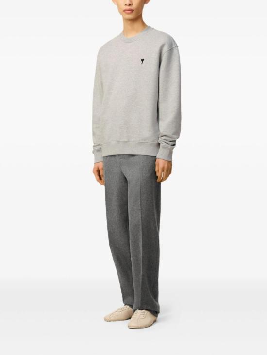 26FW 아미 ADC 크루넥 스웨트 셔츠 HSW763 730 0951 Grey - AMI