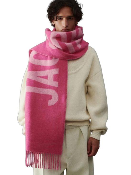 자크뮈스 머플러/스카프 ACU00435AOT4001043 ONESIZE Jacquemus PINK - JACQUEMUS