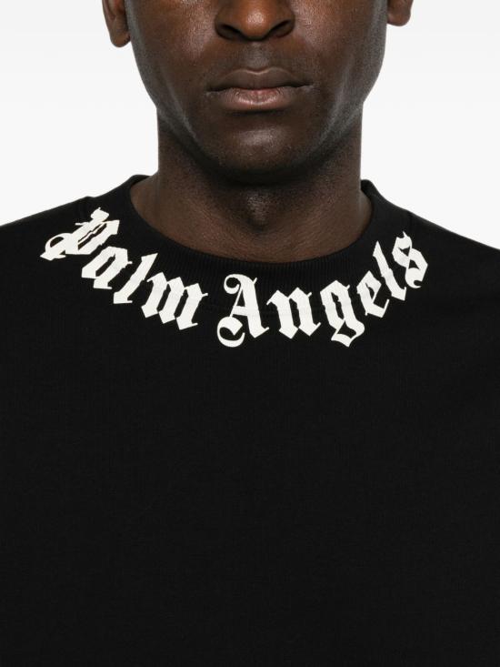 26FW 팜앤젤스 긴팔 티셔츠 PAMBA003FL001 1003 BLACK - PALM ANGELS