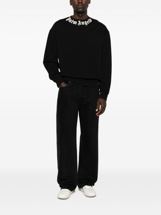 26FW 팜앤젤스 긴팔 티셔츠 PAMBA003FL001 1003 BLACK - PALM ANGELS