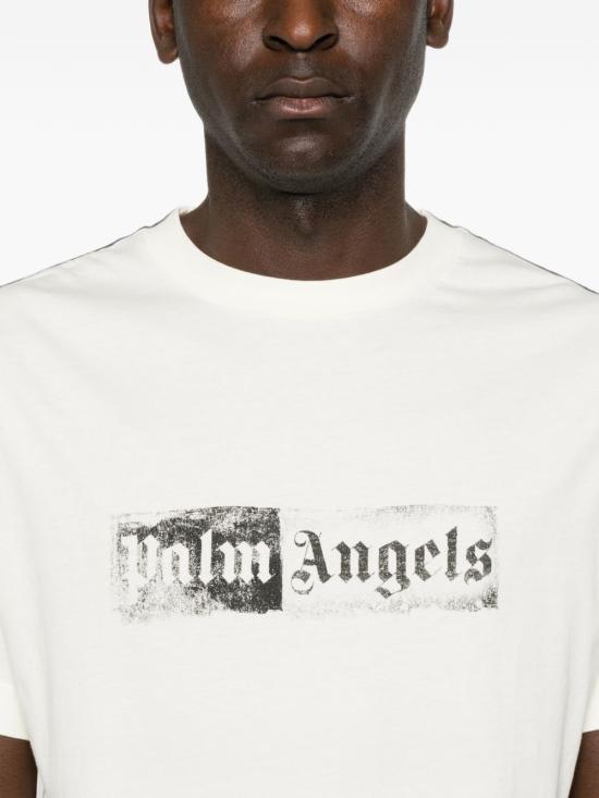 26FW 팜앤젤스 반팔 티셔츠 PAMAA001JR005 0310 WHITE - PALM ANGELS