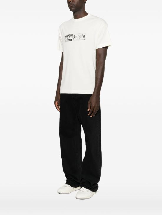 26FW 팜앤젤스 반팔 티셔츠 PAMAA001JR005 0310 WHITE - PALM ANGELS