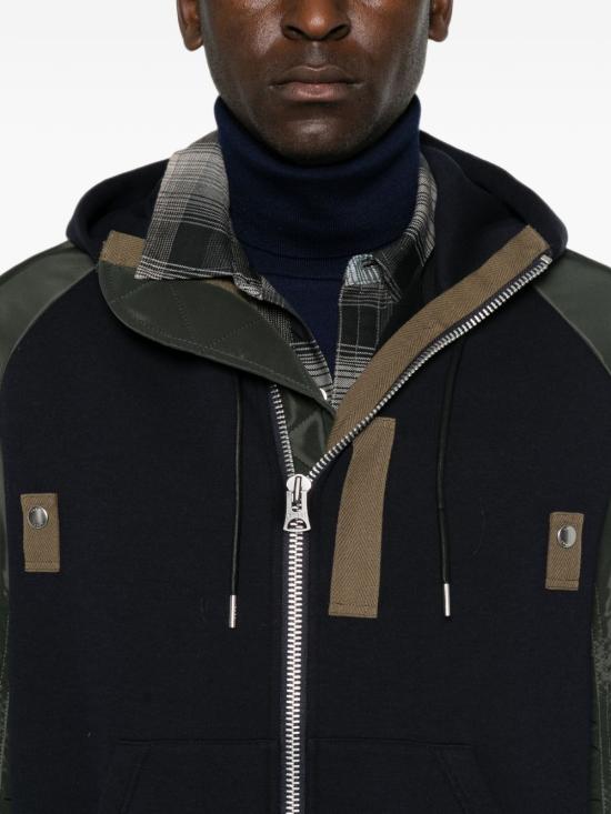 26FW 사카이 긴팔 티셔츠 26 04136M 233 NAVY - SACAI