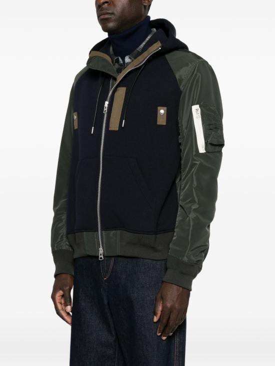 26FW 사카이 긴팔 티셔츠 26 04136M 233 NAVY - SACAI