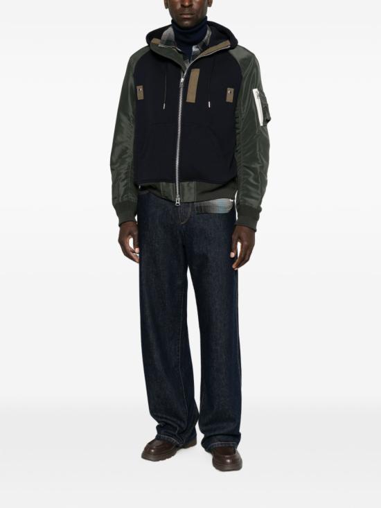 26FW 사카이 긴팔 티셔츠 26 04136M 233 NAVY - SACAI