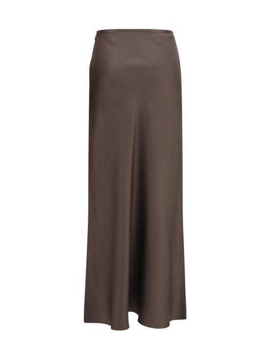 26FW 루루 드 세종 스커트 ELI DARKBROWN DARK BROWN - LOULOU DE SAISON