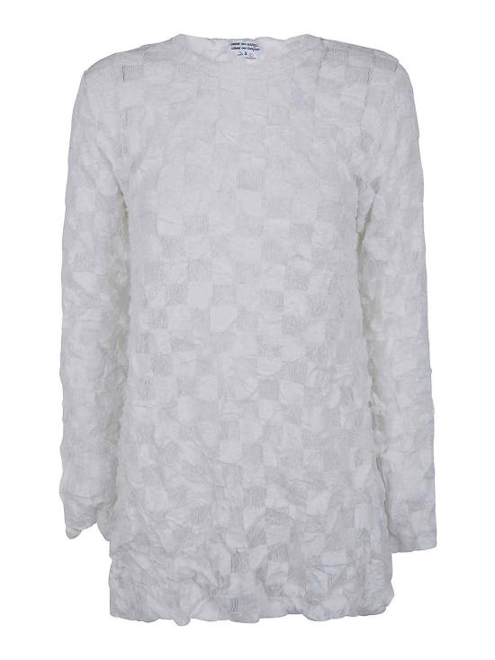 25FW 꼼데가르송 반팔 티셔츠 RQT013WHITE