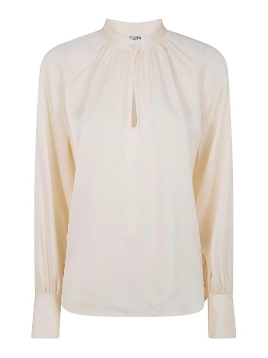 25FW 필리파 케이 블라우스 3132601290129 WHITE