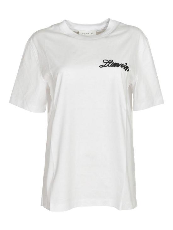 26SS 랑방 반팔 티셔츠 RMTS0012J316P2601 BEIGE