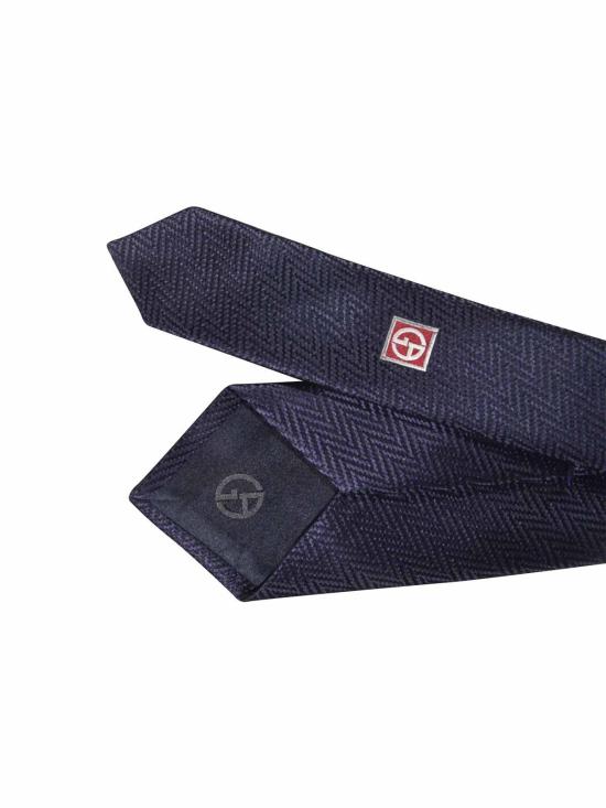 26SS 조르지오 아르마니 넥타이 GM000802TE20412FB066 BLUE - GIORGIO ARMANI