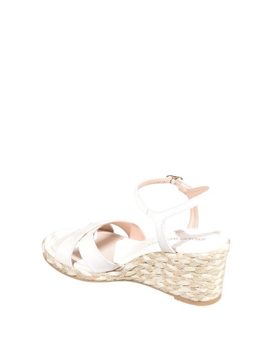 26SS 스튜어트 와이츠먼 샌들 DAYNAESPADRILLEWDGCREAM WHITE - STUART WEITZMAN