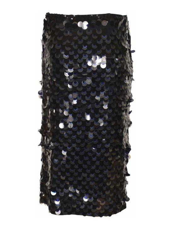 26SS 파로쉬 미디 스커트 D621657812 Blue - PAROSH