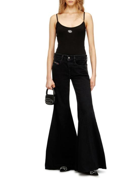 26FW 디젤 1DR 미니백 플라크 X08709PR818T8013 BLACK - DIESEL