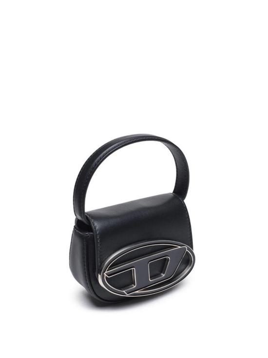 26FW 디젤 1DR 미니백 플라크 X08709PR818T8013 BLACK - DIESEL
