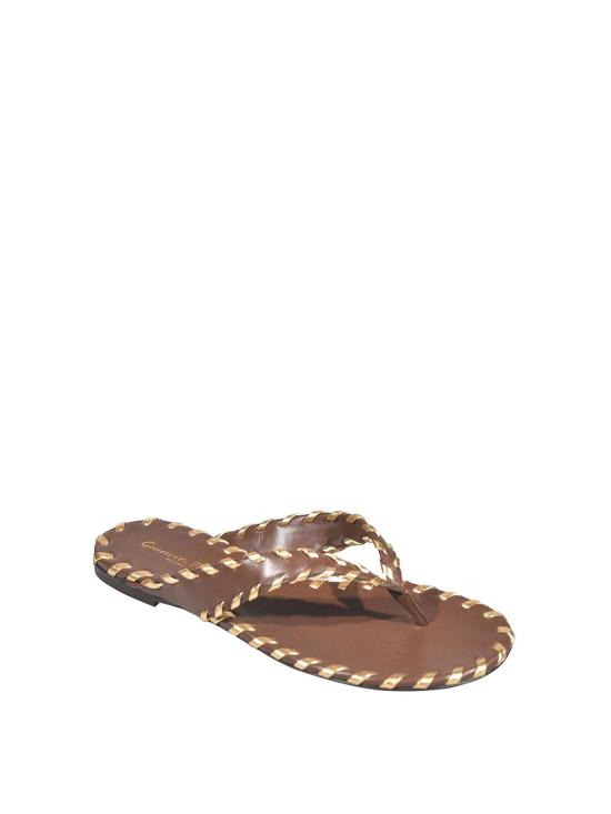 26SS 지안비토로시 뮬/슬리퍼 G1017305CU0NXNMKBW DARK BROWN - GIANVITO ROSSI