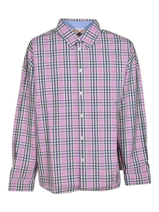 26SS 마르니 긴팔 셔츠 CUMU0375A0UTC572CHC20 Grey - MARNI