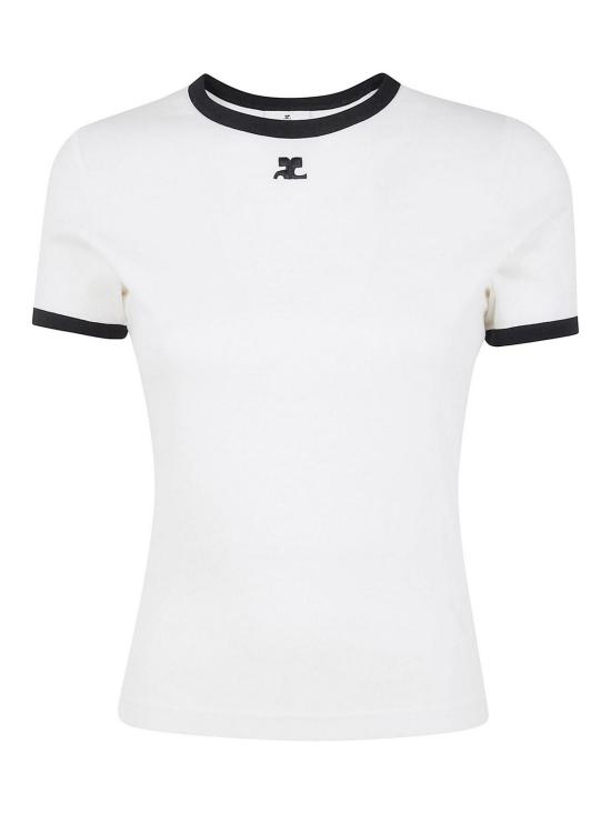 25FW 쿠레쥬 반팔 티셔츠 VESJTS017JS00700 White