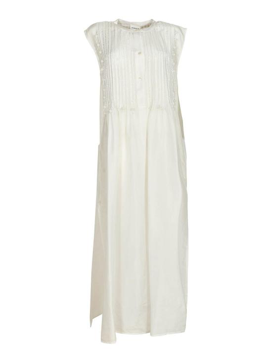 26SS 파로쉬 롱 원피스 D722566001 WHITE