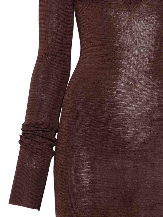 25FW 엔타이어 스튜디오 탑 ESSS26DR012900299 Brown - ENTIRE STUDIOS